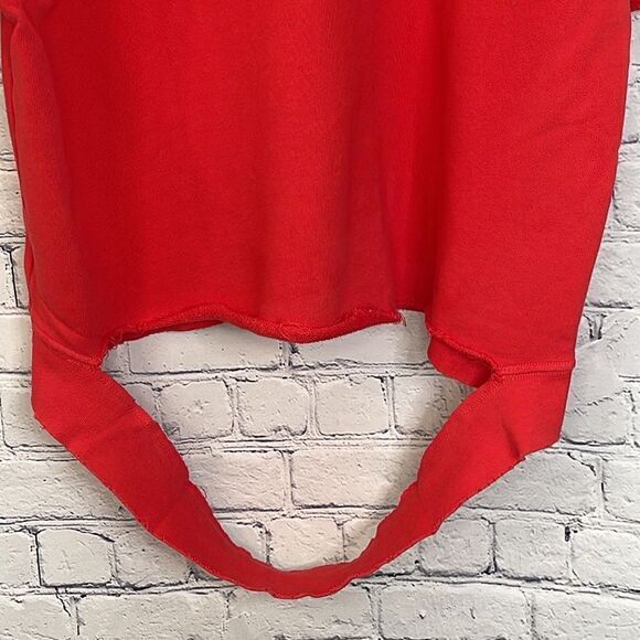 Hudson Jeans Cut Sleeve Sweatshirt - Picture 7 of 9